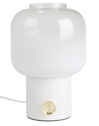 Table Lampe MOODY blanche, 20x29.5cm, E27 Zuiver 
