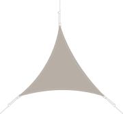 Voile Easy Sail triangulaire 4x4x4m coloris taupe