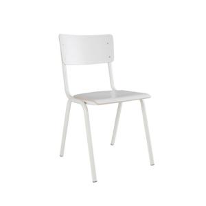Chaise BACK TO SCHOOL HPL BLANC ZUIVER