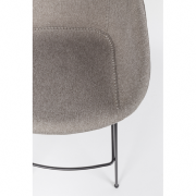 Tabouret de bar FESTON fab grey - 76 cm - ZUIVER