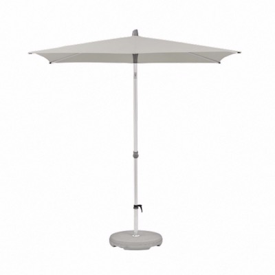 Parasol Rectangulaire Glatz Alu-Smart Easy - 250x200 Cm - Toile 150g/m² (coquille D'œuf) - Cadre Aluminium - Différentes Couleurs