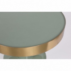 Table d'appoint GLAM - verte - ZUIVER