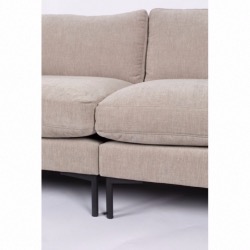 Sofa SUMMER 3 places latte - ZUIVER