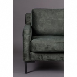 Fauteuil HOUDA vert forest Dutchbone