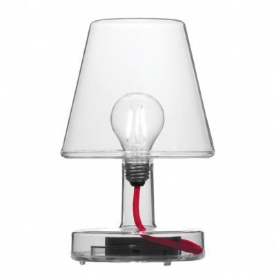 Lampe de table FATBOY® Transloetje transparent 25,5x16,5cm en polycarbonate 3 reglages d'intensite
