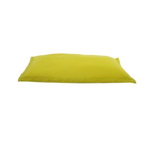 Pouf Big Bag 125x175 CITRON, toile polyester 220gr "perforée", usage piscine