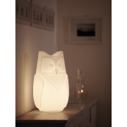 Lampe BUBO en polyethylène blanc SLIDE