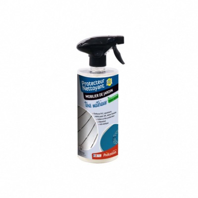 Protecteur nettoyant mobilier jardin tous materiaux spray de 750 ml. Fabrication Française