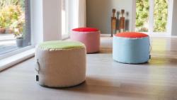 PoufPouf tricolore Sand Remember