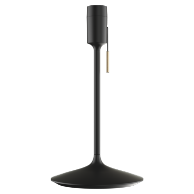 Pied lampe CHAMPAGNE coloris noir h42CM Umage