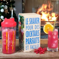 Shaker à Cocktail avec 22 Recettes Cookut