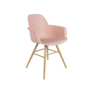 Fauteuil ALBERT KUIP coloris vieux rose - ZUIVER