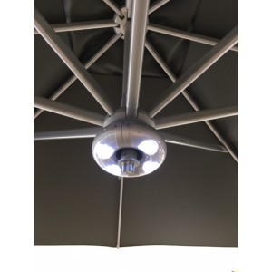 ENCEINTE BLUETOOTH & LUMIERE PARASOL A LED