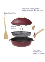 La fabuleuse poele 28cm - Rubis ROUGE