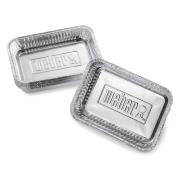 LOT DE 10 BARQUETTES EN ALUMINIUM  Longueur 19,1cm x largeur 12,7cm x Hauteur 3,6cm