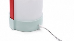 Lampe URI Annabelle LED, lumiere blanc chaud (3000 kelvin), port USB, cable USB textile Remember