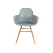 Fauteuil ALBERT KUIP coloris gris clair- ZUIVER