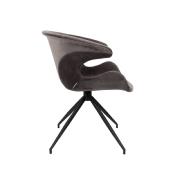 Fauteuil MIA Gris - ZUIVER