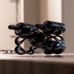 Cuvée Présentoir à Vin Coloris Noir - Guzzini