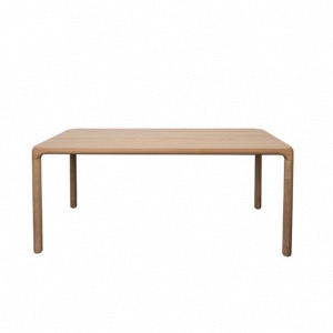 TABLE STORM 180X90 cm EN PLATEAU MDF COLORIS NATUREL ZUIVER