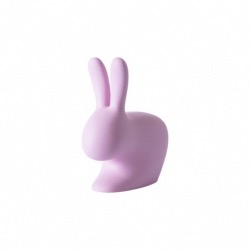 Chaise LAPIN BEBE "Stefano Giovanni" en polyéthylène coloris rose L45,3xP36,2xH52,7cm