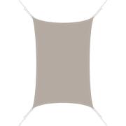 Voile Easy Sail rectangulaire 3x4,5m coloris Taupe