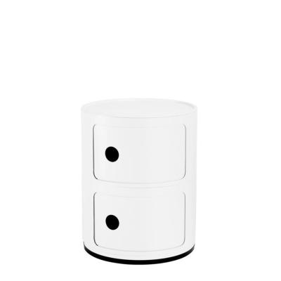 COMPONIBILI 1969 2 tirroirs coloris Blanc L38XH38,5cm Kartell