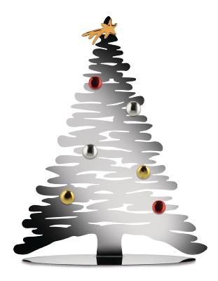 Décoration de Noël Bark  en acier AISI 430 avec aimants en porcelaine 35.5x414x45cm Alessi