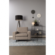 Fauteuil JEAN 1 place coloris gris clair - ZUIVER