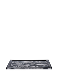 Plateau DUNE Fumé, 55x38cm Kartell