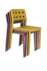 Chaise Serra Verte 53x41xH80 cm. Polypropylène Plastique