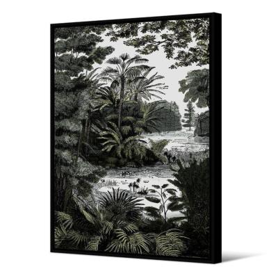 Toile + cadre noir BEAUMONT 100x140cm TOIR 36992 Podevache