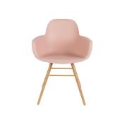 Fauteuil ALBERT KUIP coloris vieux rose - ZUIVER