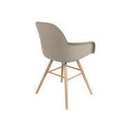 Fauteuil ALBERT KUIP coloris taupe - ZUIVER