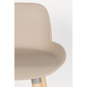 Tabouret de bar ALBERT KUIP TAUPE - 75 cm