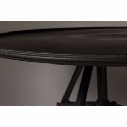Table basse industrielle vintage BROK -  Ø78 cm - Dutchbone