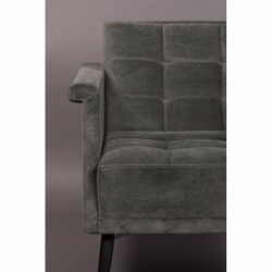Fauteuil SIR WILLIAM vintage grey - DUTCHBONE