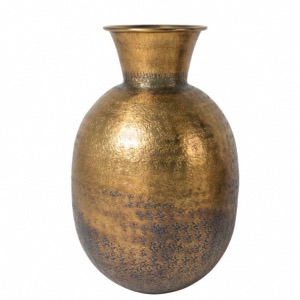 Vase BAHIR en aluminium coloris laiton - Dutchbone