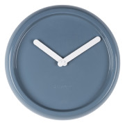 Horloge CERAMIC en porcelaine coloris blue ZUIVER
