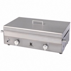 Capot Inox pour planchas Design et K doubles