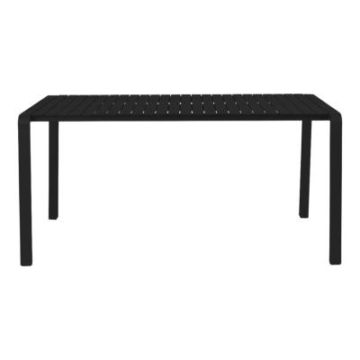 Table repas VONDEL en aluminium NOIR L168,5XP87,2XH75cm Zuiver