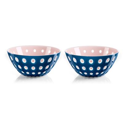 Set De 2 Bols Ø12Cm "Le Murrine" - Bleu/Rose - Guzzini