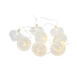 Guirlande Millie, clair, 8 lumières Sirius