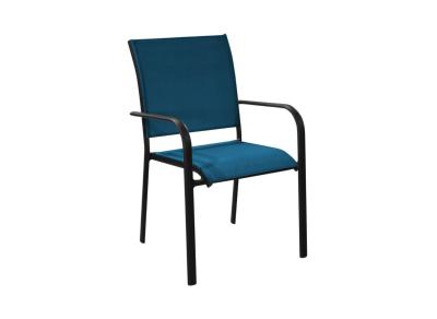 FAUTEUIL ELEGANCE Graphite/Bleu