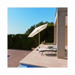 Parasol Alu Smart Easy 250x200 cm - taupe - GLATZ