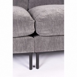 Sofa SUMMER 3 places anthracite