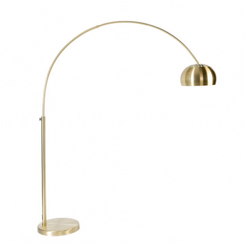 Lampadaire arc design BOW Laiton Zuiver