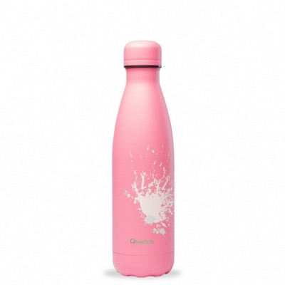 Bouteille isotherme collection SPRAY coloris rose, 500ml