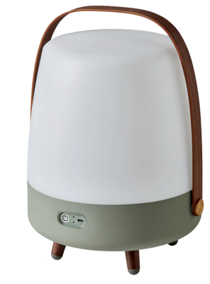 Lite-UP Play Vert emeraude, Enceinte Bluetooth, lampe ampoule led, batterie rechargeable, Kooduu