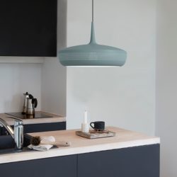 Lampe CLAVA DINE Coloris BLEU SLATE  V2 Ø43x28cm Umage